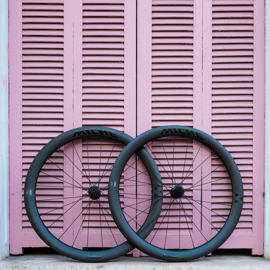 Paire de roues route Miche SWR Evo 50 x Massacan