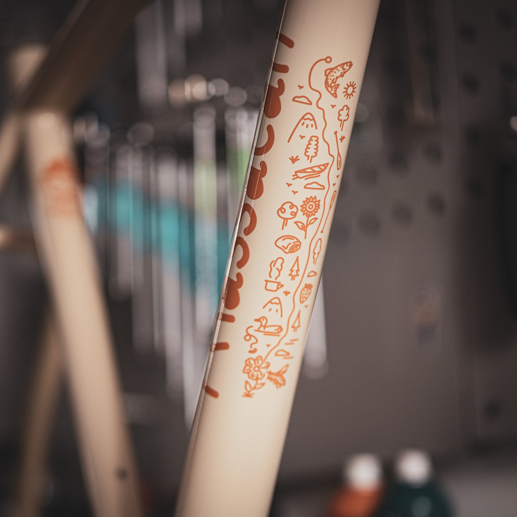 Massacan Paulette Gravel Bike Frameset