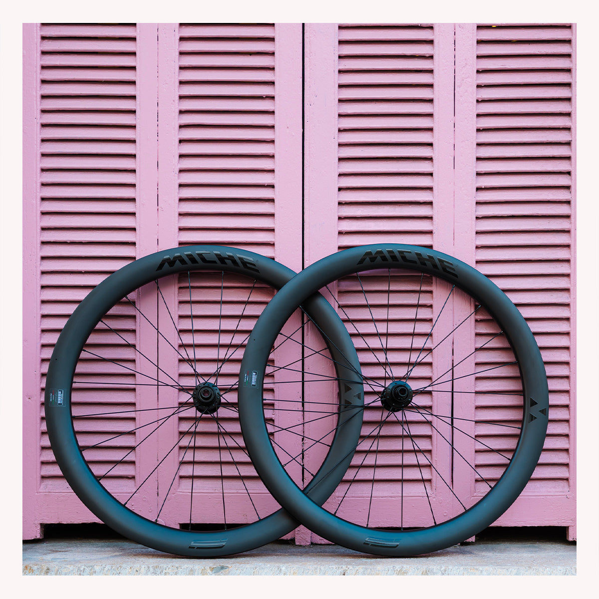 Les roues Miche SWR Evo 50 x Massacan