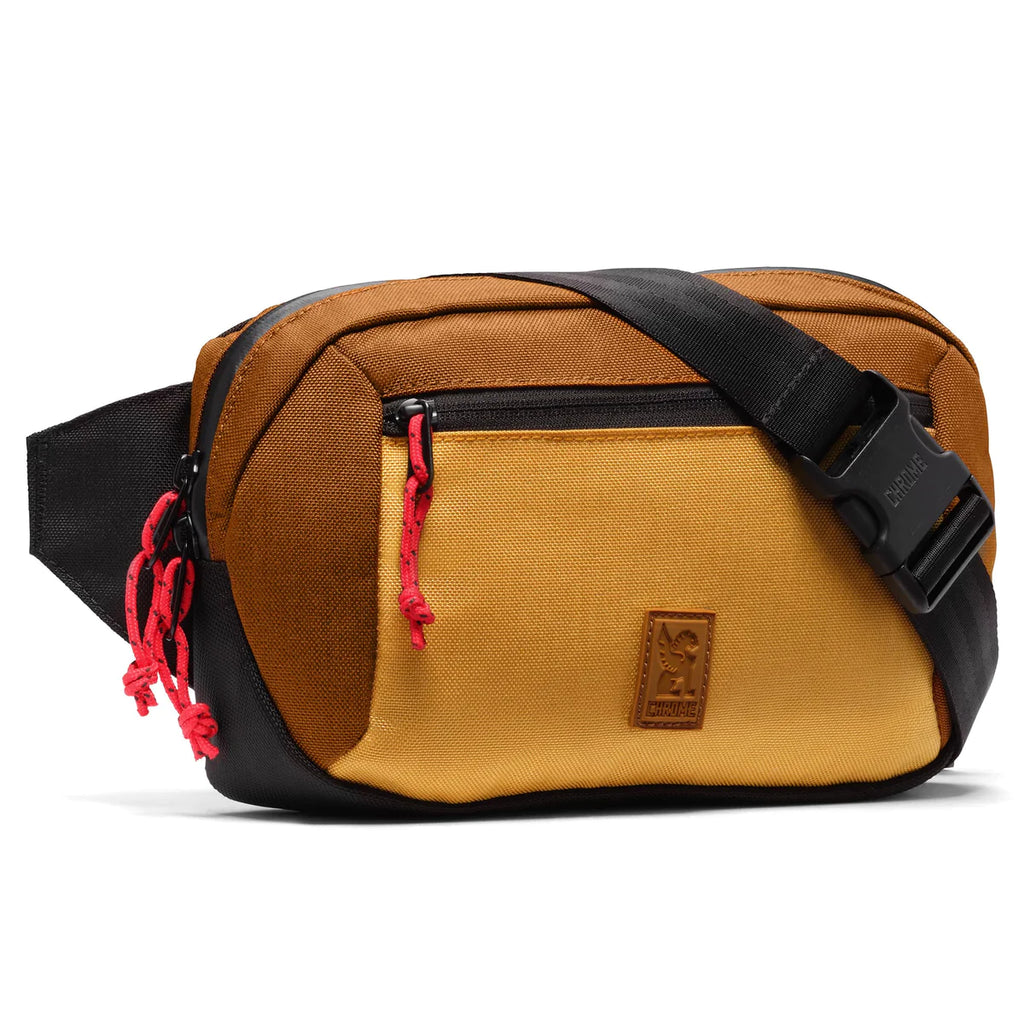 Chrome Ziptop Waistpack Crossbody Bag