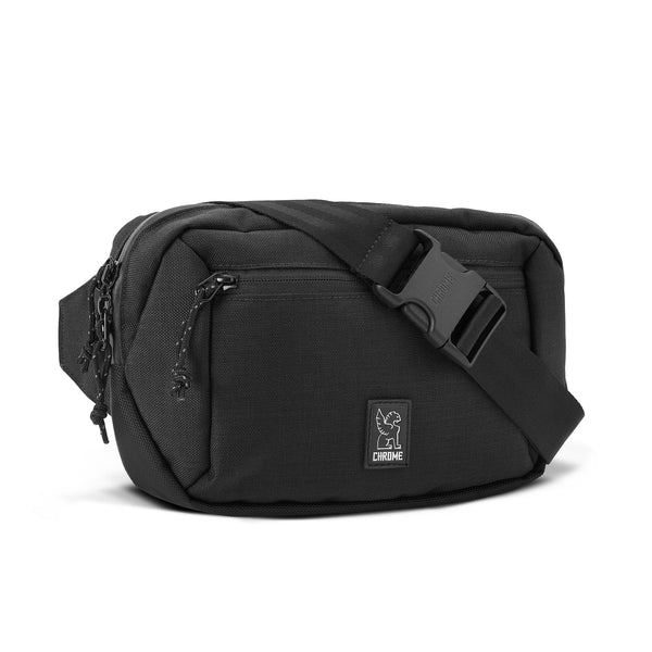 Chrome Ziptop Waistpack Crossbody Bag