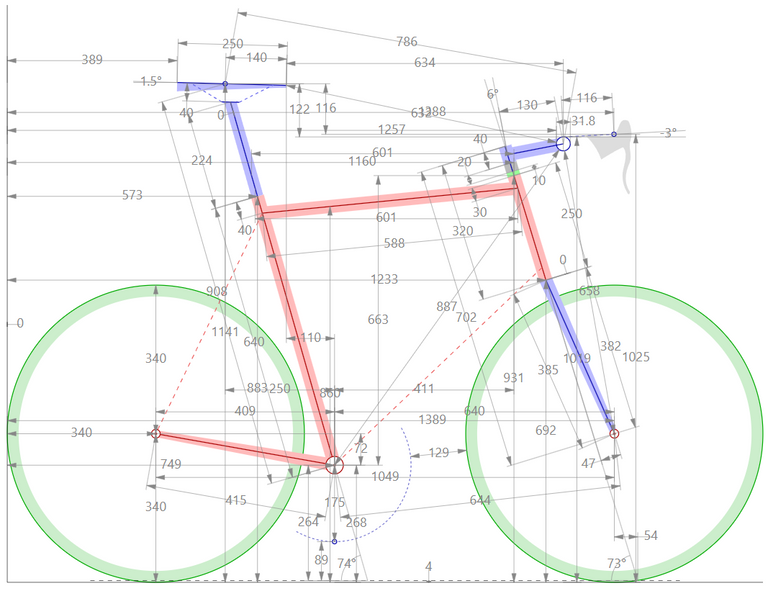 You didn't choose to be short, tall, old, or unattractive. Then we'll make you a bike with the right geometry, at no extra cost .