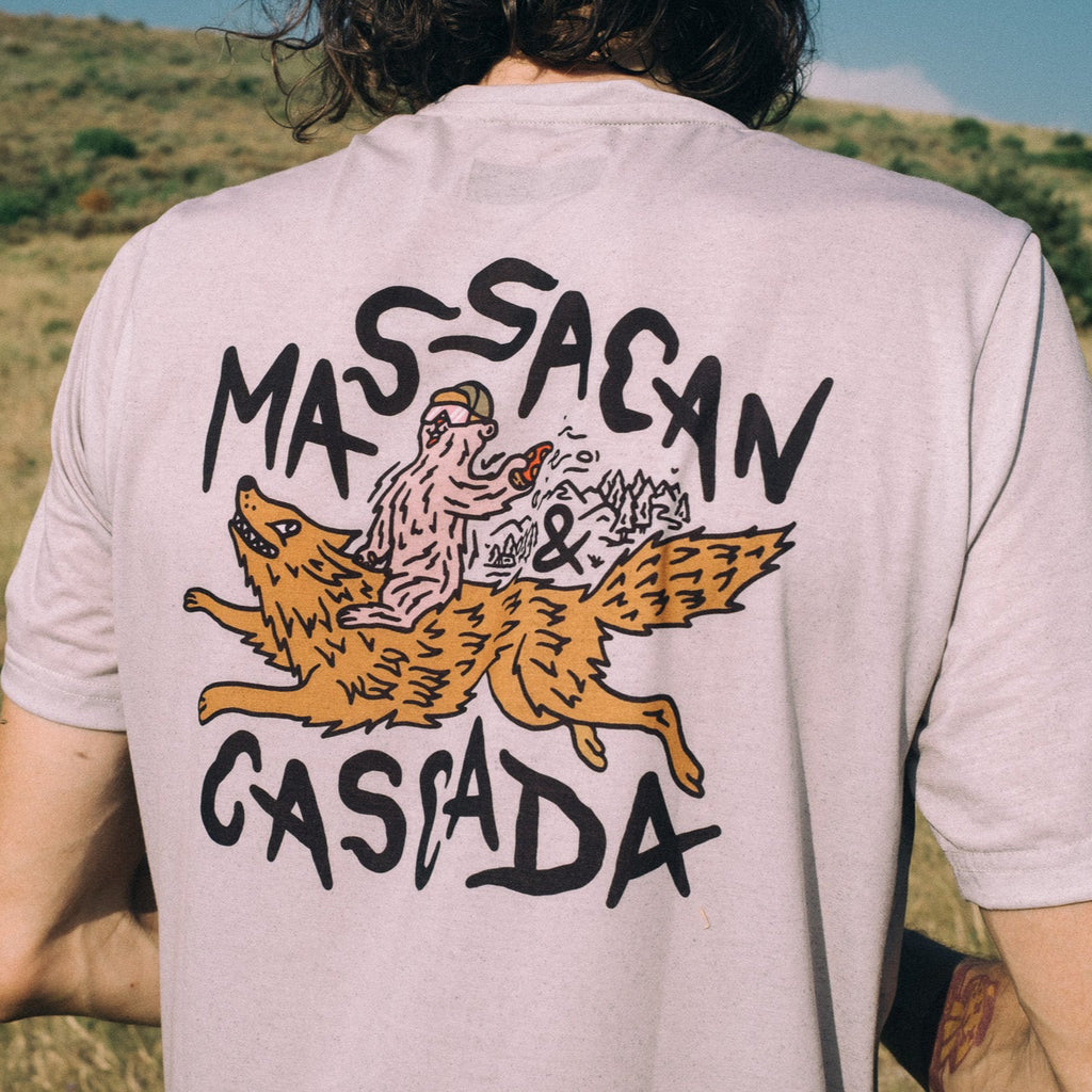 T-Shirt été Cascada x Massacan Trail