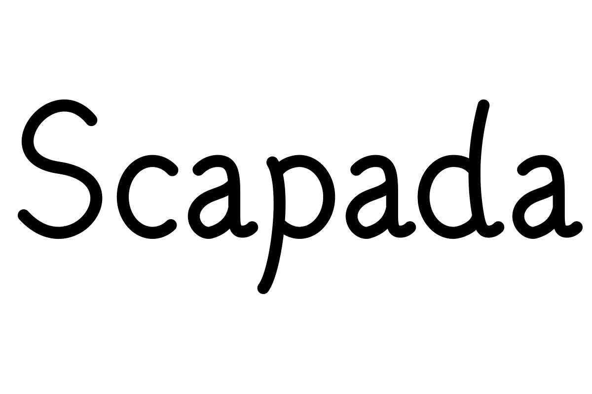 Scapada   logo   black