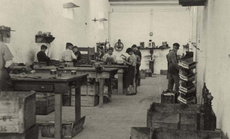 L&#39;atelier Miche  en 1919