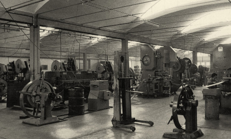 L&#39;usine Miche en 1970